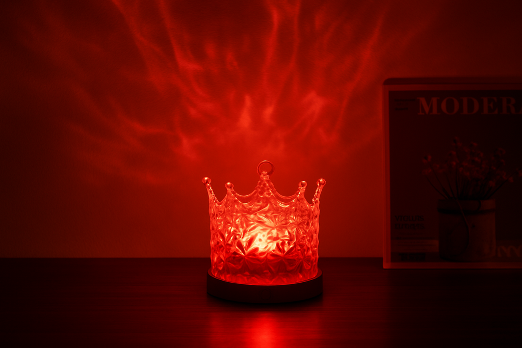 LED Water Ripple Ambient Night Light