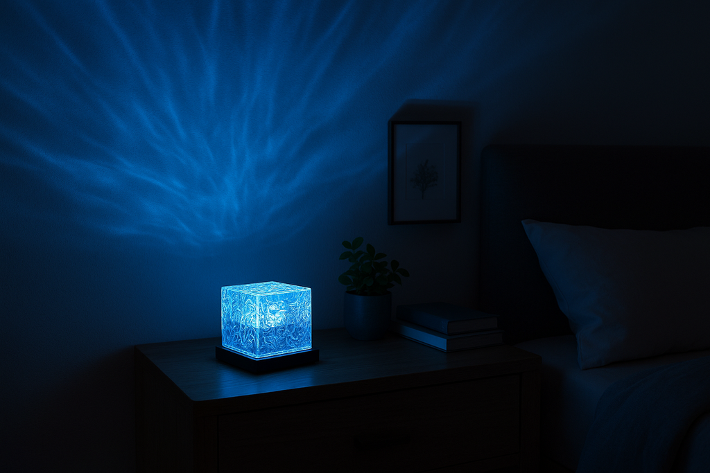 LED Water Ripple Ambient Night Light