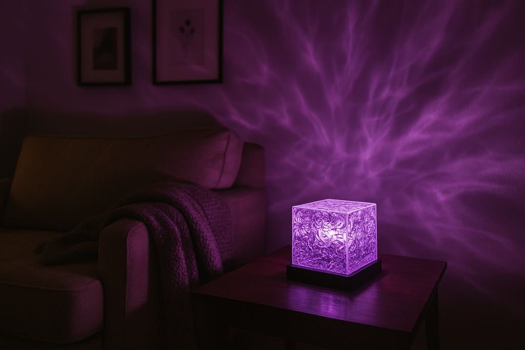 LED Water Ripple Ambient Night Light