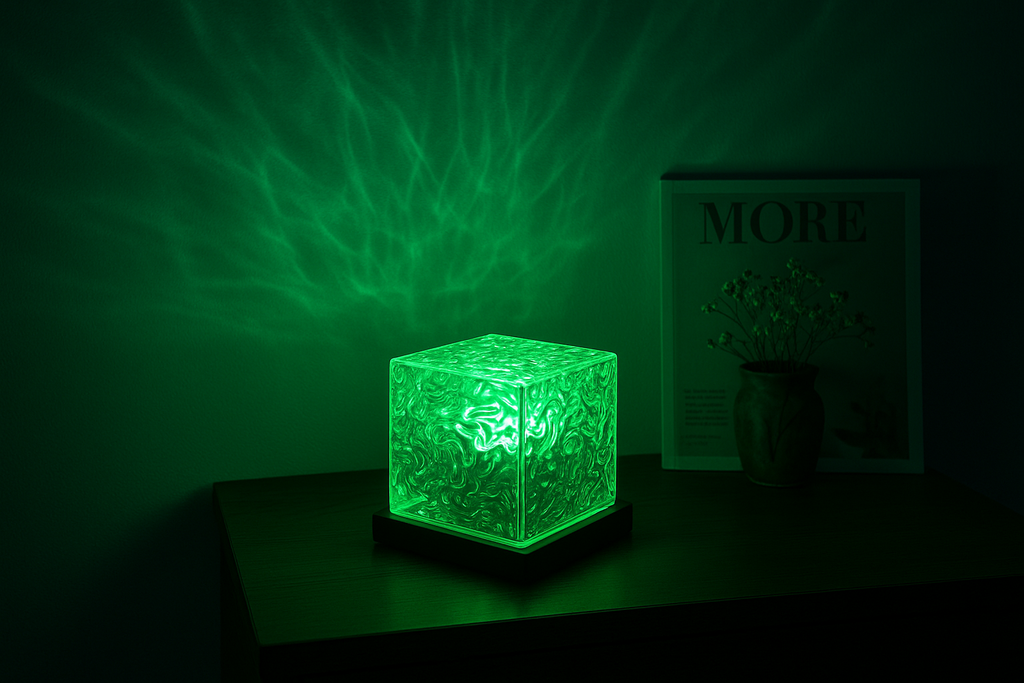 LED Water Ripple Ambient Night Light