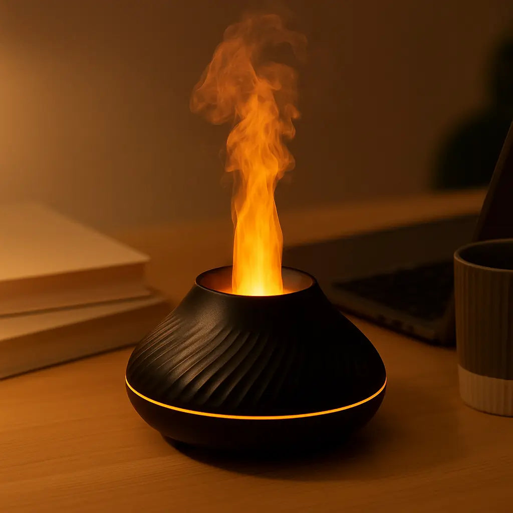 RGB Flame Aroma Diffuser